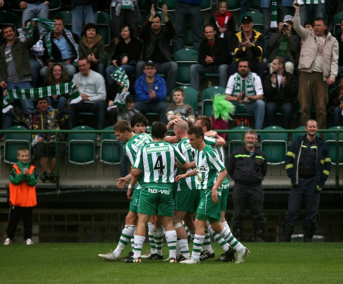 Radost mezi hráči.