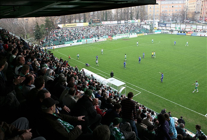 Zaplněný Ďolíček.