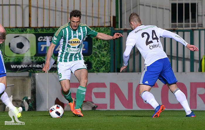 Bohemians Praha 1905 - FK Mladá Boleslav 1:1 (3:4pen).
