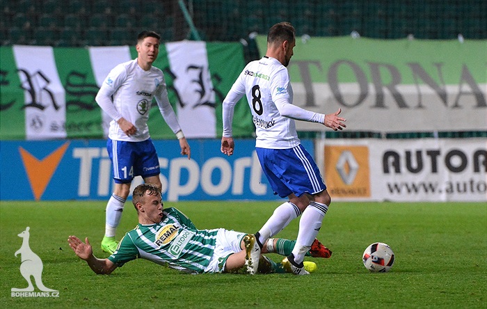 Bohemians Praha 1905 - FK Mladá Boleslav 1:1 (3:4pen).