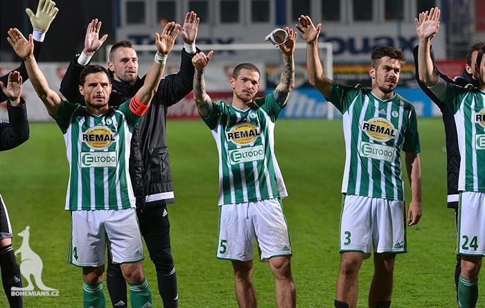 Bohemians Praha 1905 - FK Mladá Boleslav 1:1 (3:4pen).