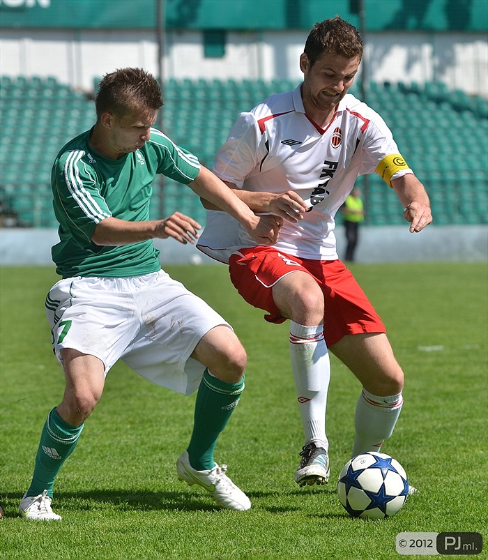 Bohemians 1905 B - FC MAS Táborsko B 1:1 (0:0)
