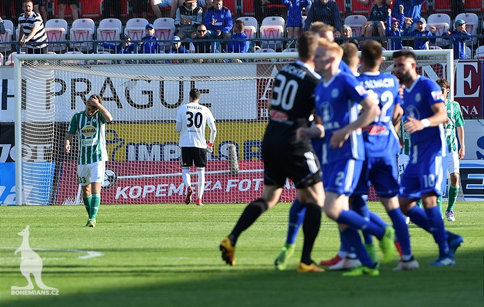 SK Sigma Olomouc - Bohemians Praha 1905 1:1 (0:1)