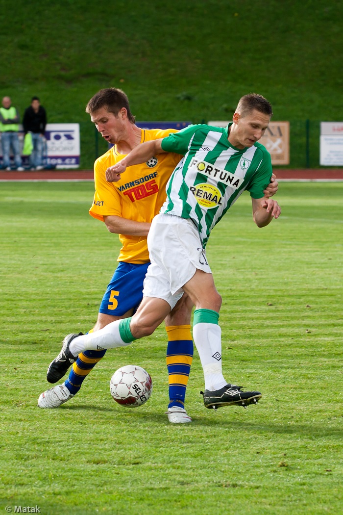 Slovan Varnsdorf - Bohemians 1905 1:1, 5:4 pp