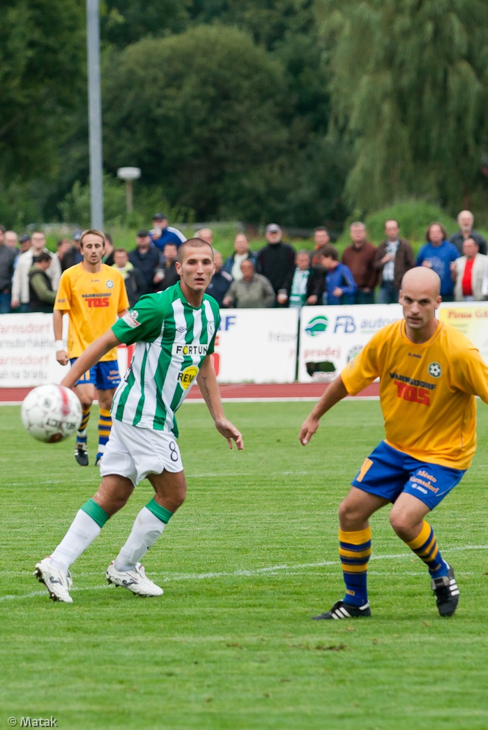 Slovan Varnsdorf - Bohemians 1905 1:1, 5:4 pp