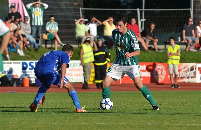 Jiskra Domažlice - Bohemians Praha 1905 2:1 (1:1)
