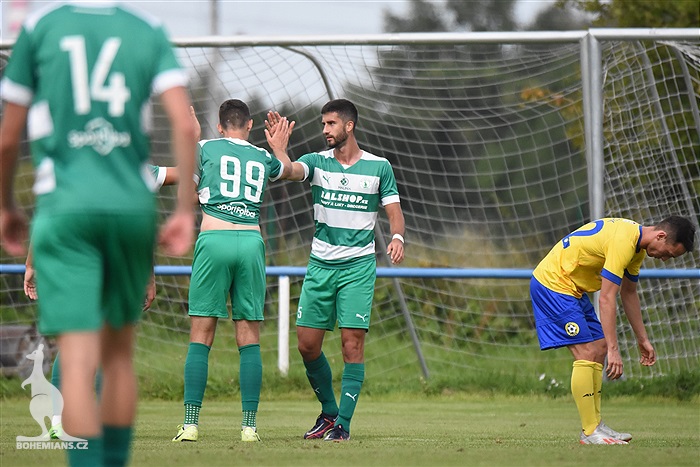 Bohemians B - Písek 4:2 (3:1)
