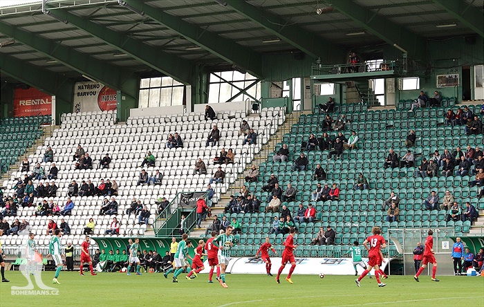 Bohemians - Česká republika U21 1:3 (0:1)