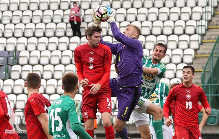 Bohemians - Česká republika U21 1:3 (0:1)