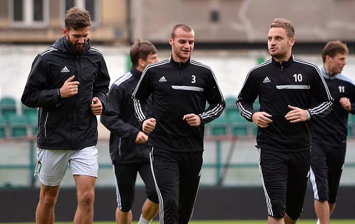 Středeční dopolední trénink A týmu