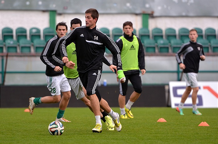 Středeční dopolední trénink A týmu