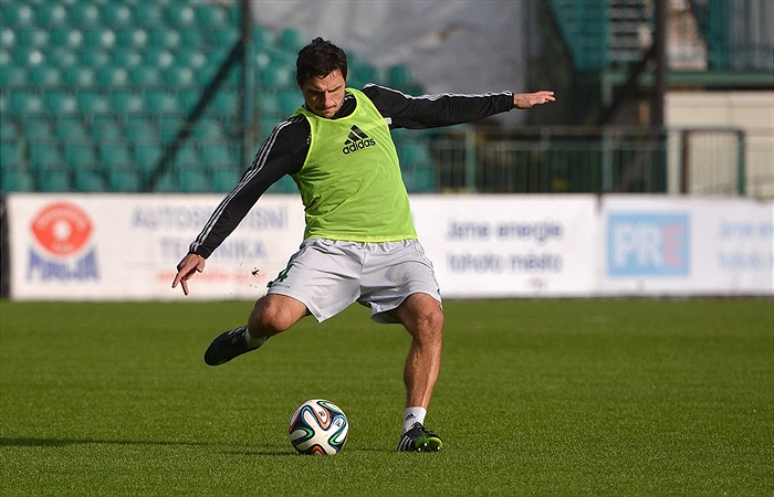 Středeční dopolední trénink A týmu