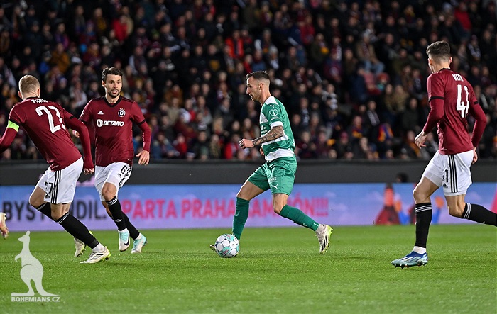 Sparta - Bohemians 2:0 (0:0)