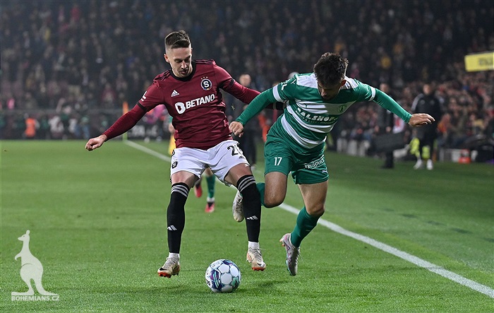 Sparta - Bohemians 2:0 (0:0)