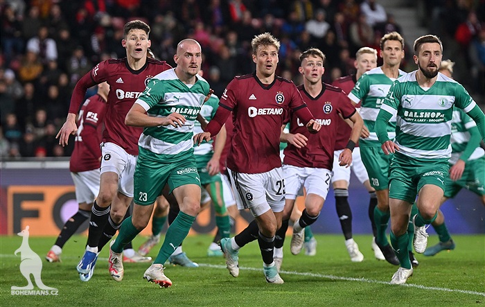 Sparta - Bohemians 2:0 (0:0)