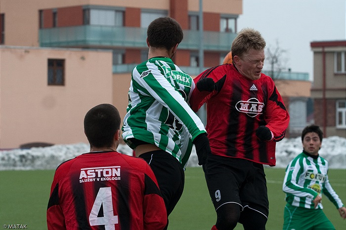 Utkání Dragoun cupu 2010 Bohemians B proti Sezimovu Ústí s výsledkem 4:4