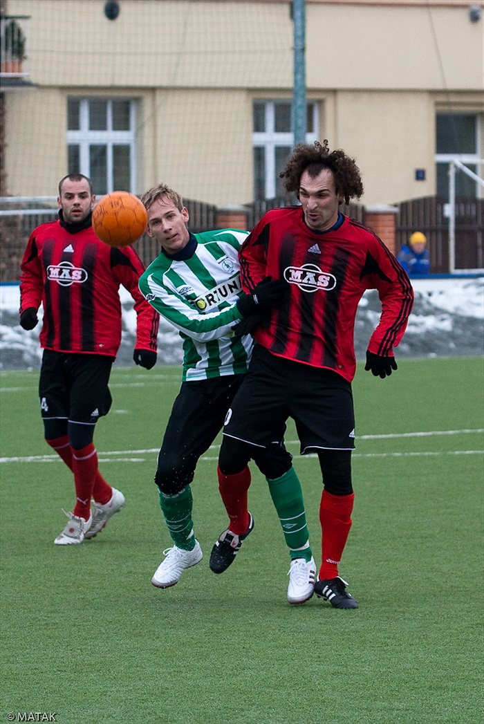 Utkání Dragoun cupu 2010 Bohemians B proti Sezimovu Ústí s výsledkem 4:4
