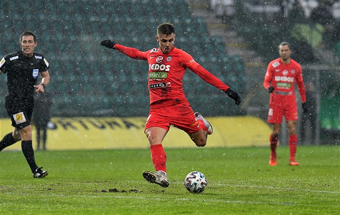 Bohemians - Zbrojovka 2:1 (2:1)