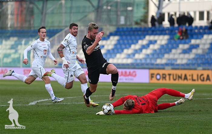 Hradec Králové - Bohemians 0:2 (0:2)