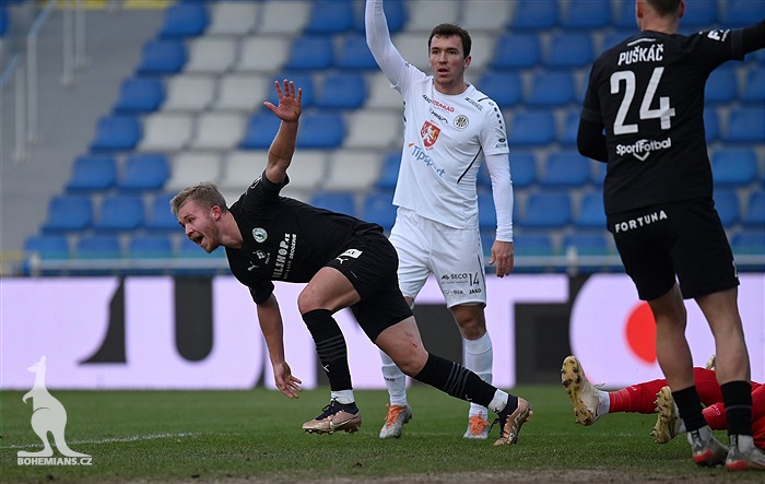 Hradec Králové - Bohemians 0:2 (0:2)