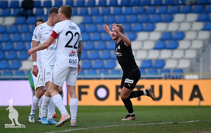 Hradec Králové - Bohemians 0:2 (0:2)