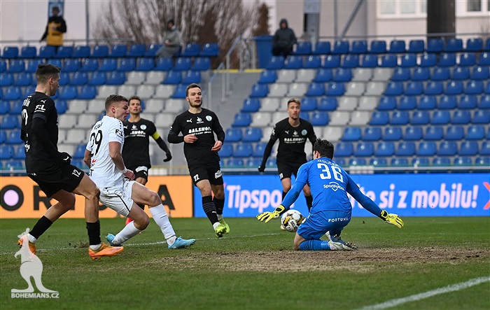 Hradec Králové - Bohemians 0:2 (0:2)