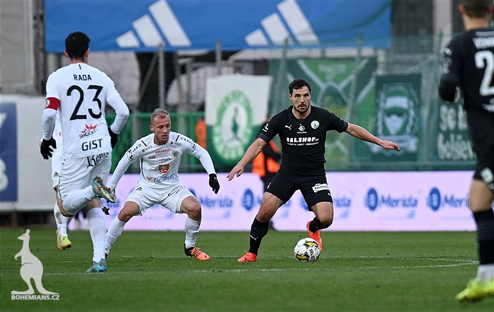Hradec Králové - Bohemians 0:2 (0:2)
