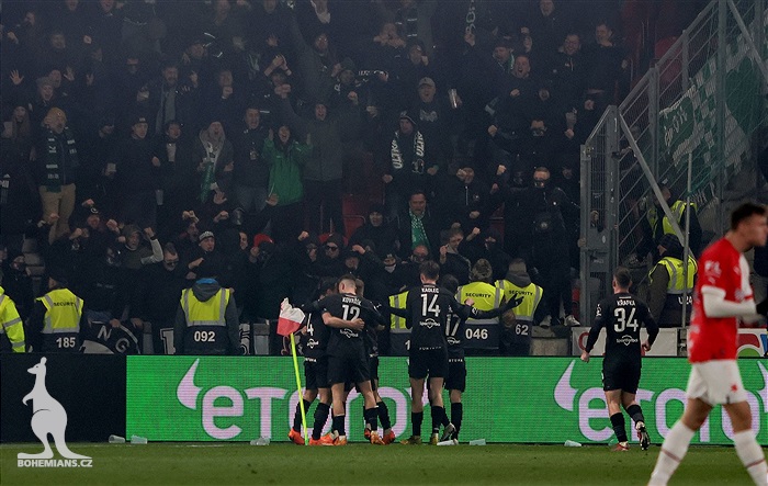 Slavia - Bohemians 3:2 (1:1)