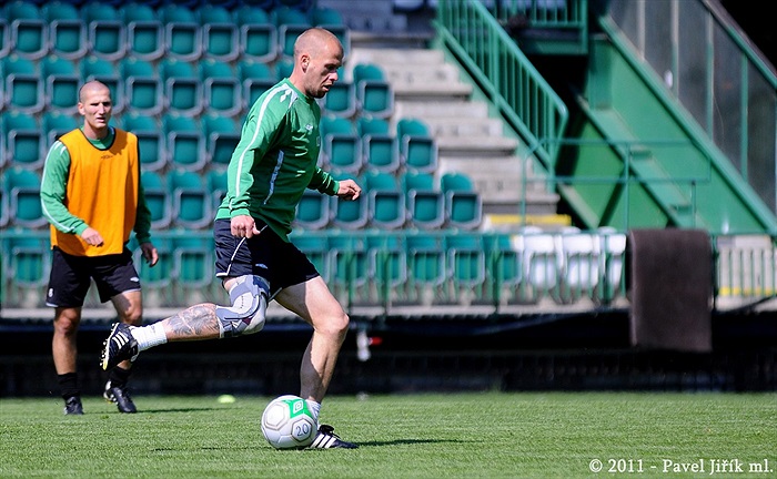 Páteční příprava Klokanů na utkání s Olomoucí