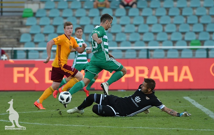FK Dukla Praha - Bohemians Praha 1905 0:1 (0:1)