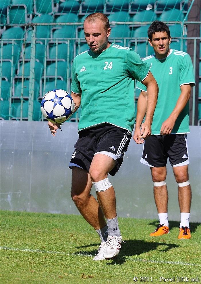 V úterý trénovala Bohemka dvoufázově