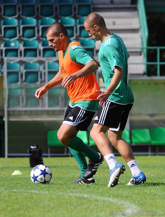 V úterý trénovala Bohemka dvoufázově