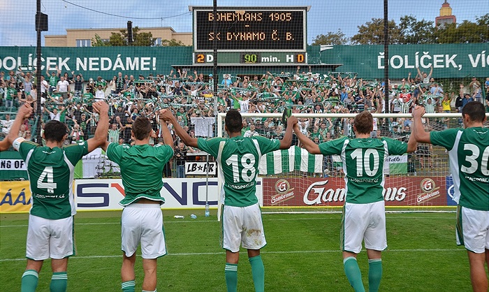 Bohemians Praha 1905 - SK Dynamo České Budějovice 2:0 (2:0)