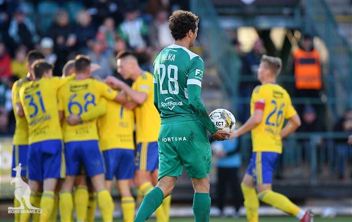 Bohemians - Zlín 3:2 (0:2)