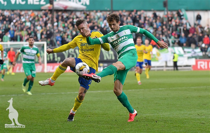Bohemians - Zlín 3:2 (0:2)
