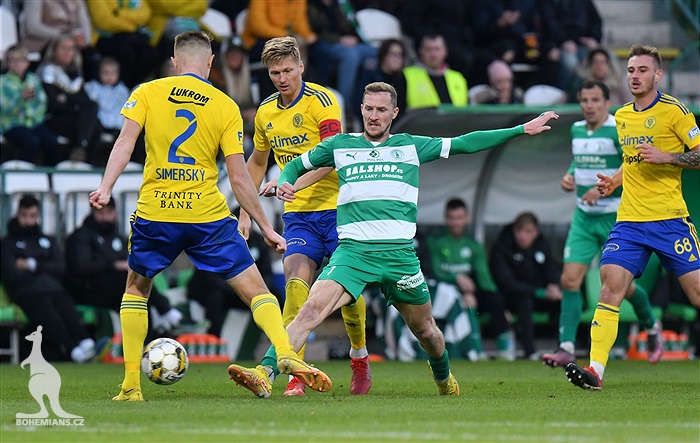 Bohemians - Zlín 3:2 (0:2)