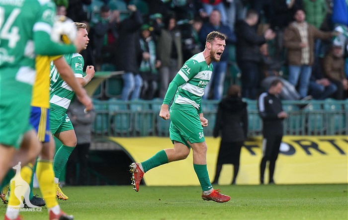 Bohemians - Zlín 3:2 (0:2)