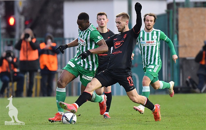 Bohemians - Jablonec 1:2 (0:2)
