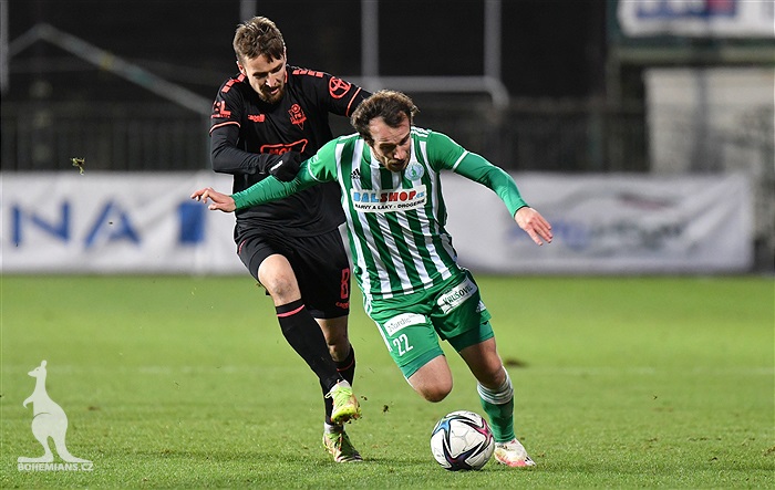 Bohemians - Jablonec 1:2 (0:2)