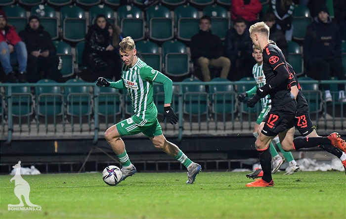 Bohemians - Jablonec 1:2 (0:2)
