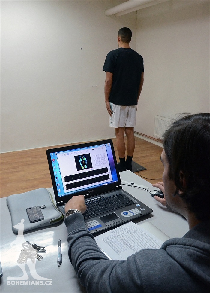 Kondiční testy na FTVS UK