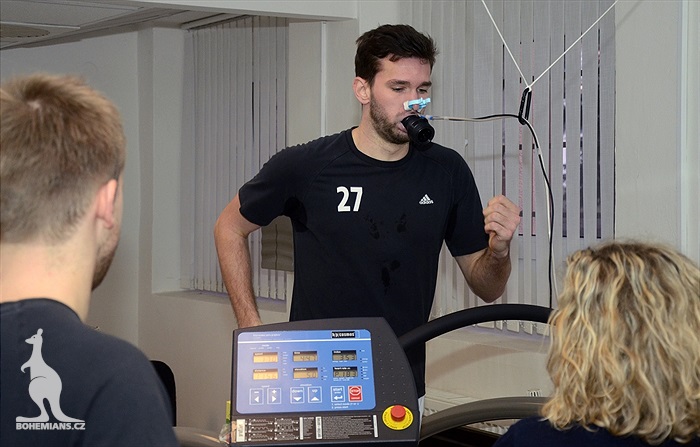 Kondiční testy na FTVS UK