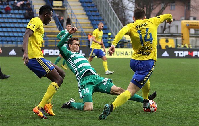Zlín - Bohemians 2:3 (1:2)