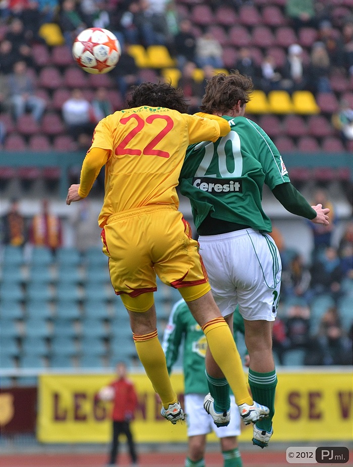 Dukla Praha - Bohemians 1905 2:0 (1:0)