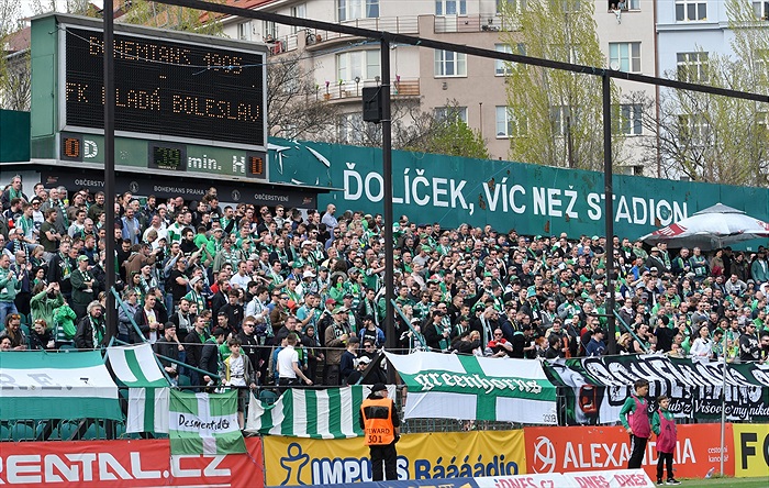 Bohemians Praha 1905 - FK Mladá Boleslav 0:0