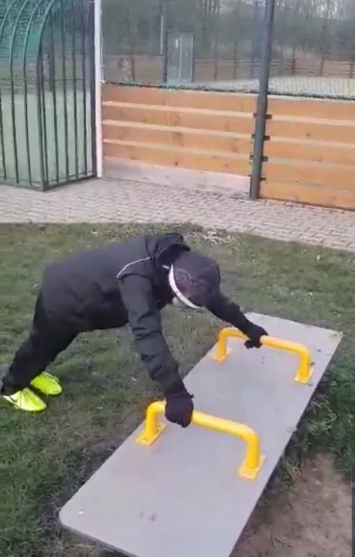 Hráči se připravují individuálně