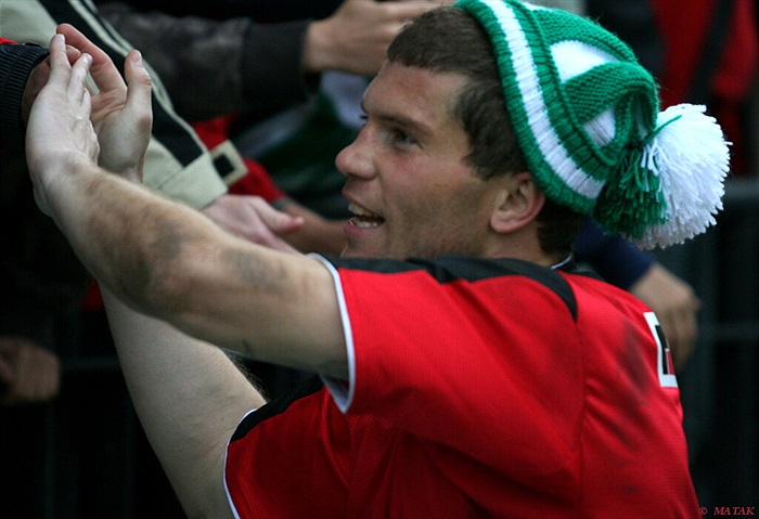 Sňozík i se stylovým kulichem.