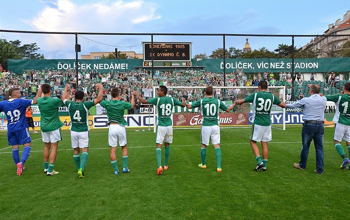 Bohemians Praha 1905 - SK Dynamo České Budějovice 2:0 (2:0)