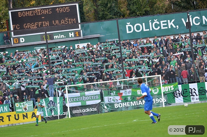 Bohemians 1905 - FC Graffin Vlašim 2:3 (0:3)