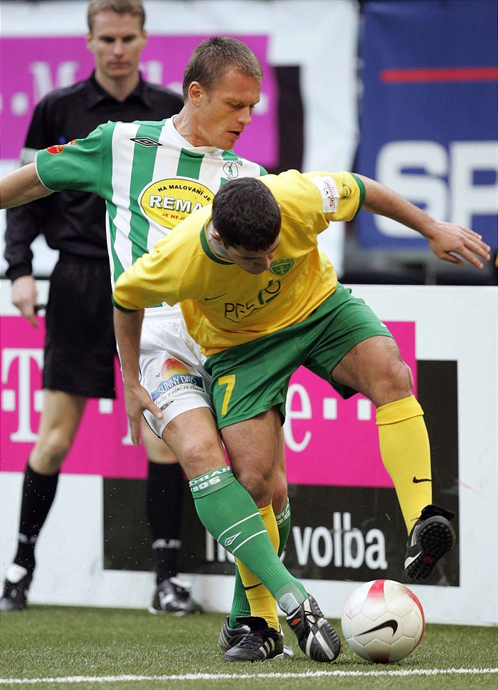 Bohemians - Žilina 3:6, Slezák